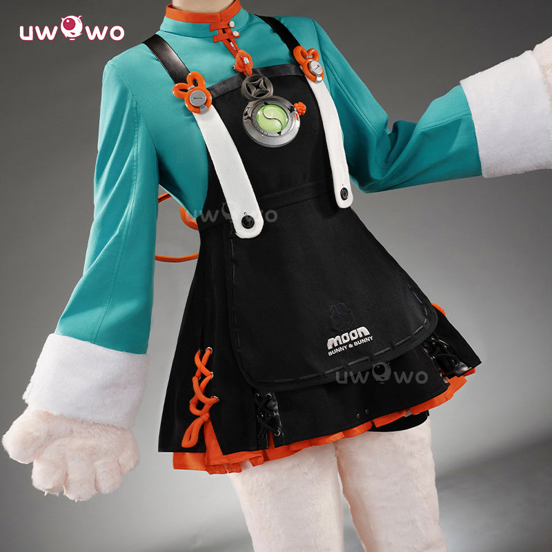 Uwowo Collab Series: Game Zenless Zone Zero/ZZZ Zhao Bunny Cosplay Costume S-XL