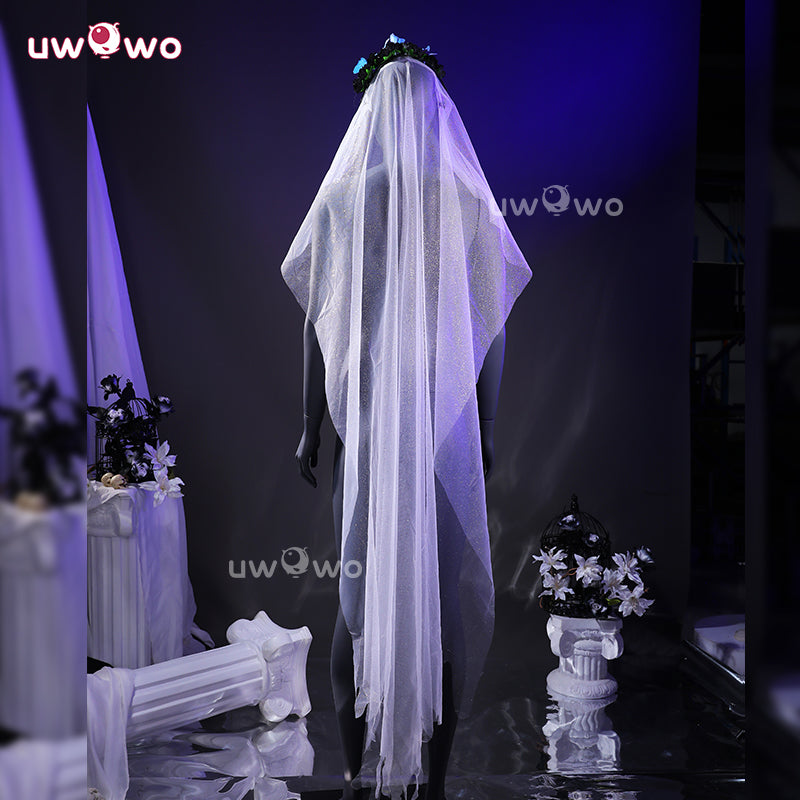 Uwowo Collab Series: Ghost Bride Doll Gown Halloween Cosplay Costume S-3XL