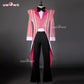 Uwowo Collab Series: Alastor Hazbin Hotel Season 2 Dress Velvet Gown Cosplay Costume S-3XL