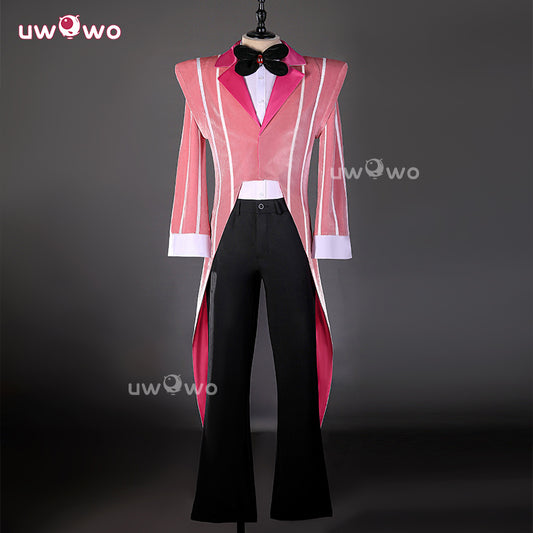 Uwowo Collab Series: Alastor Hazbin Hotel Season 2 Dress Velvet Gown Cosplay Costume S-3XL