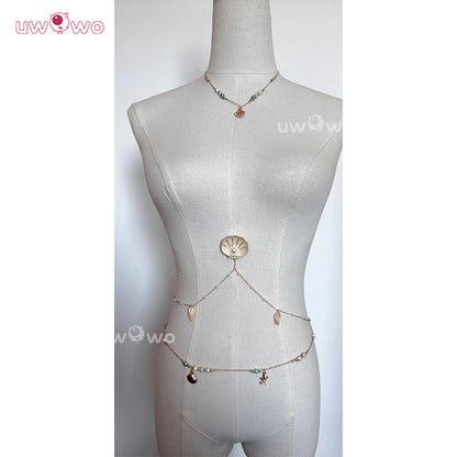 Uwowo Collab Series: Love and Deepspace MC 'My' Coral Dreams Rafayel Couple Water-Ready Swimsuit Cosplay Costume S-XL