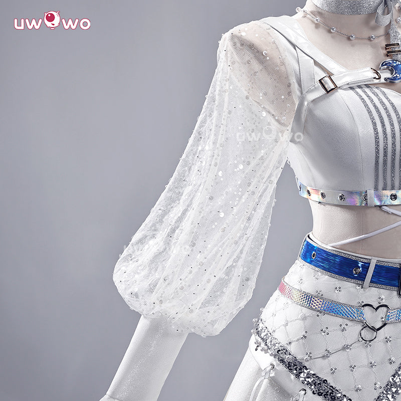 Uwowo Collab Series:Iuno Idol Solar5 Wuthering Waves WUWA Cosplay Costume S-2XL