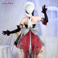 Uwowo Genshin Impact "The Knave" Arlecchino Maid Dress Cospaly Costume