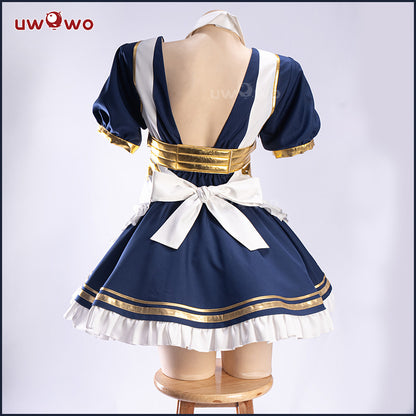 INSTOCK-Uwowo Game Fate/Grand Order FGO Ishtar Maid Figure ver. Cosplay Costume