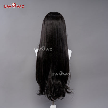 Uwowo Anime Puella Magi Madoka Magica Akemi Homura Cosplay Wig Long Black Hair