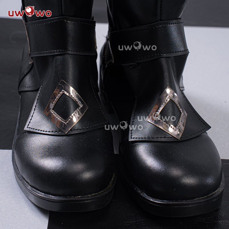 Uwowo Genshin Impact Fatui Harbingers Il Capitano The Captain Natlan Cosplay Shoes Boots