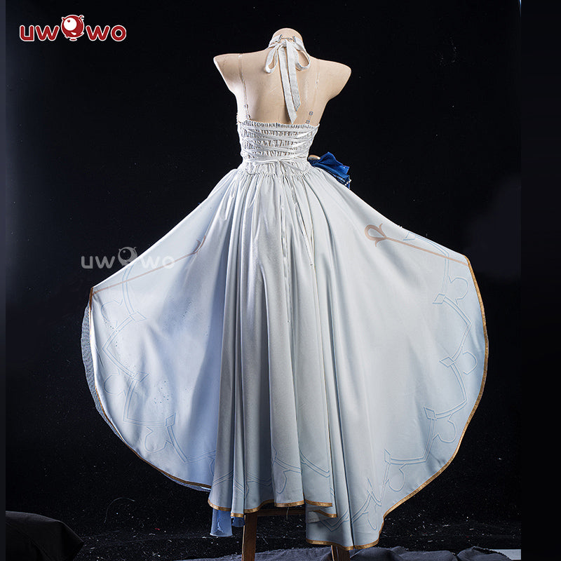 【Pre-sale】 Uwowo Genshin Impact Fanart Focalors Gown Dress Cosplay Costume
