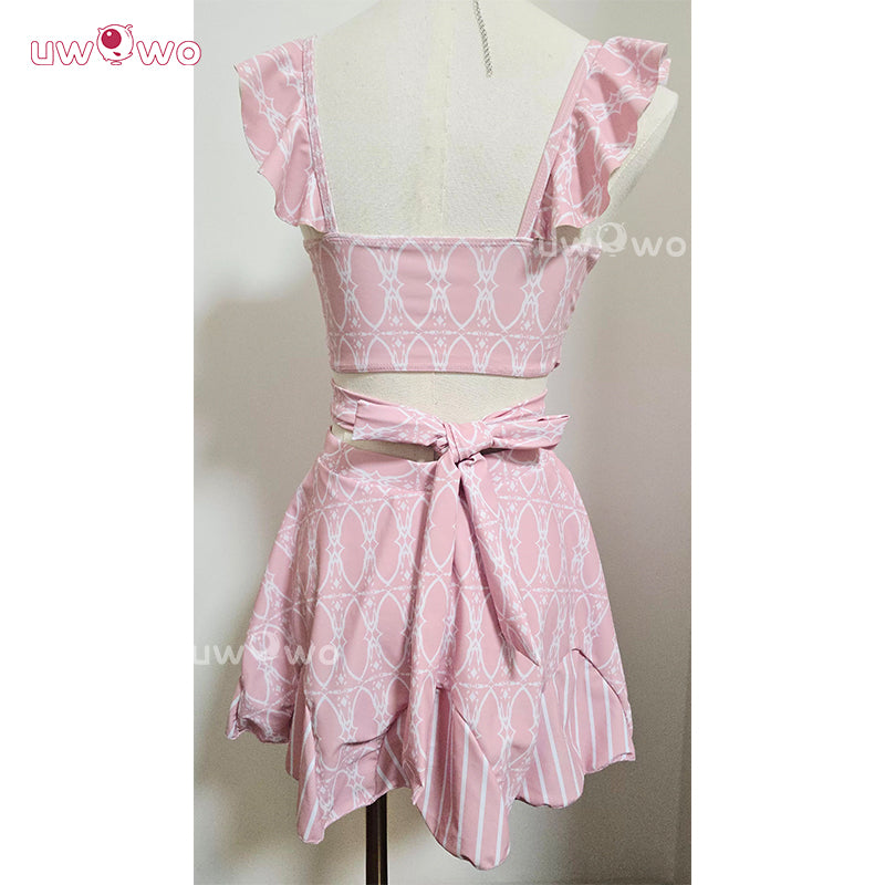 Uwowo Collab Series: Love and Deepspace MC 'My' Feather's Wake Sylus Couple Water-Ready Swimsuit Cosplay Costume S-XL