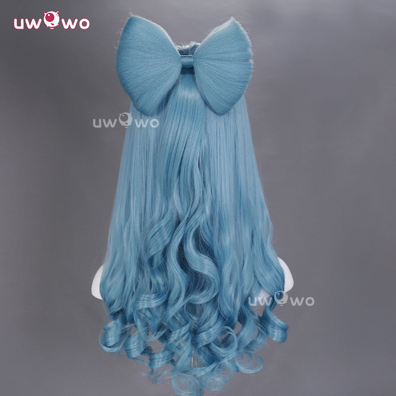 Uwowo Genshin Impact Yumemizuki Mizuki Cosplay Wig Long Blue Hair