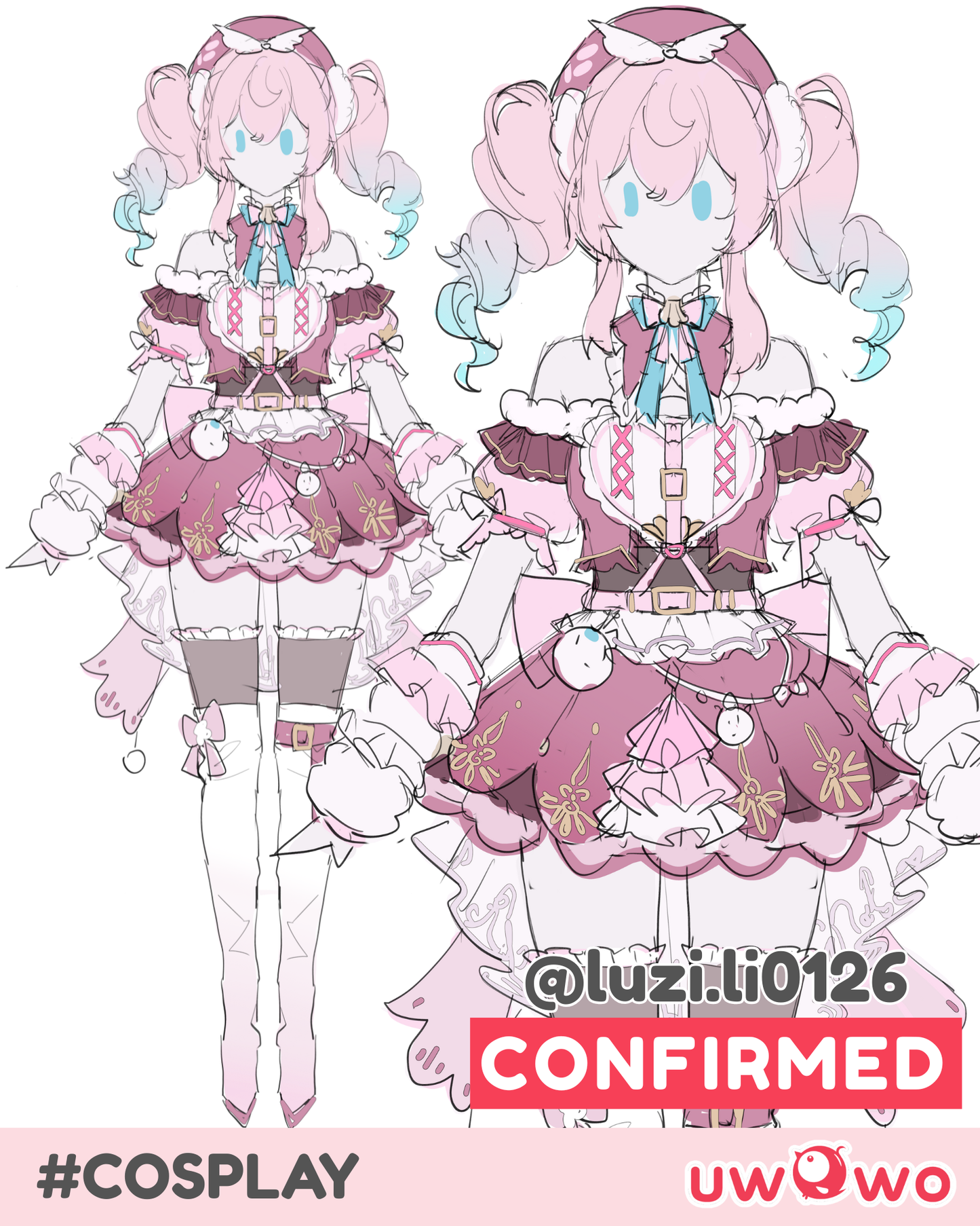CONFIRMED Uwowo Honkai: Star Rail Fanart Hyacine Stage Outfit Cosplay Costume S-3XL