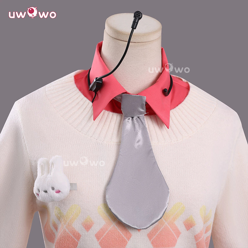 Uwowo Collab Series: Chibi Aurora Ionic Spark Golden Spatula Cosplay Cosutme XS-3XL