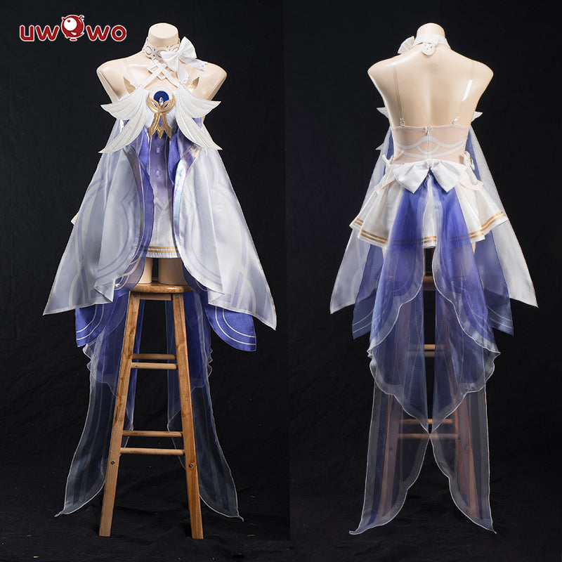【BFCM PRESALE】Uwowo Genshin Impact Columbina 'Damselette' Snezhnaya Cosplay Costume S-3XL
