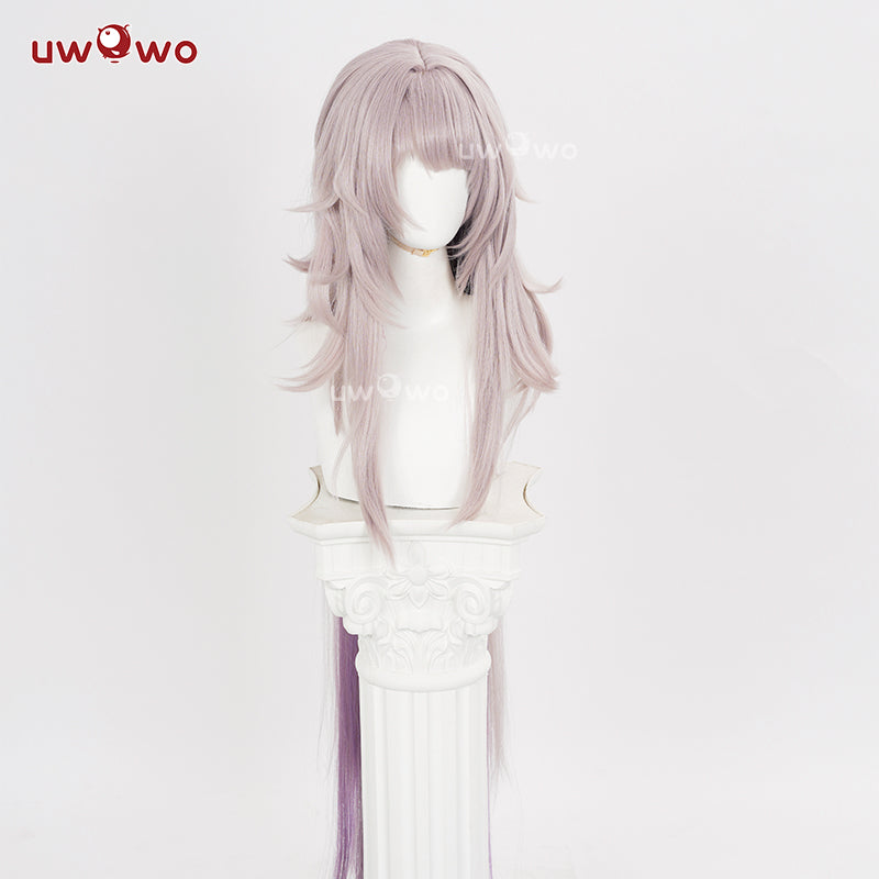 【Pre-sale】Uwowo Honkai Star Rail The Herta Witch Cosplay Wig Long Light Purple Hair