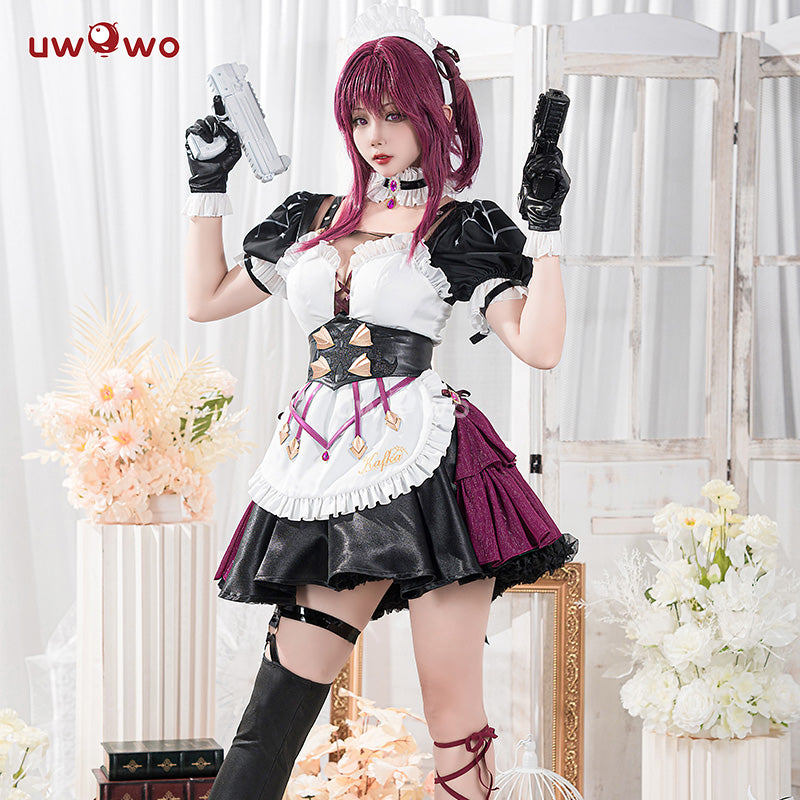 Exclusive Uwowo Honkai Star Rail Fanarts Kafka Maid Stellaron Hunters HSR Cosplay Costume
