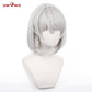 【Pre-sale】Uwowo Game Zenless Zone Anby Demara Cosplay Wig Middle Silver Hair