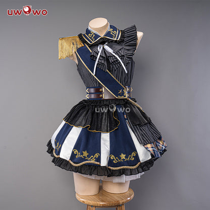 [Last Batch]【In Stock】Uwowo Anime Oshi no Ko Arima Kana Military Lolita Idol Stage Performance The Idol Master Cosplay Costume