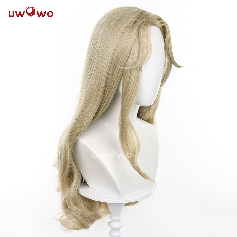 Uwowo Game Identity V Cosplay Little Girl Eurydice Cosplay Wig Long Yellow Hair