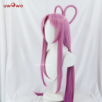 Uwowo Honkai Star Rail HSR Fuxuan Cosplay Wig Light Purple Long Hair