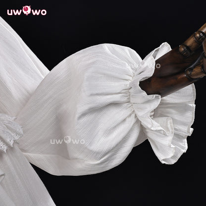 Uwowo Collab Series: Elegant Lace Ruffle Lounge Dress HomeWear Pajama Cosplay Cosutme S-XL