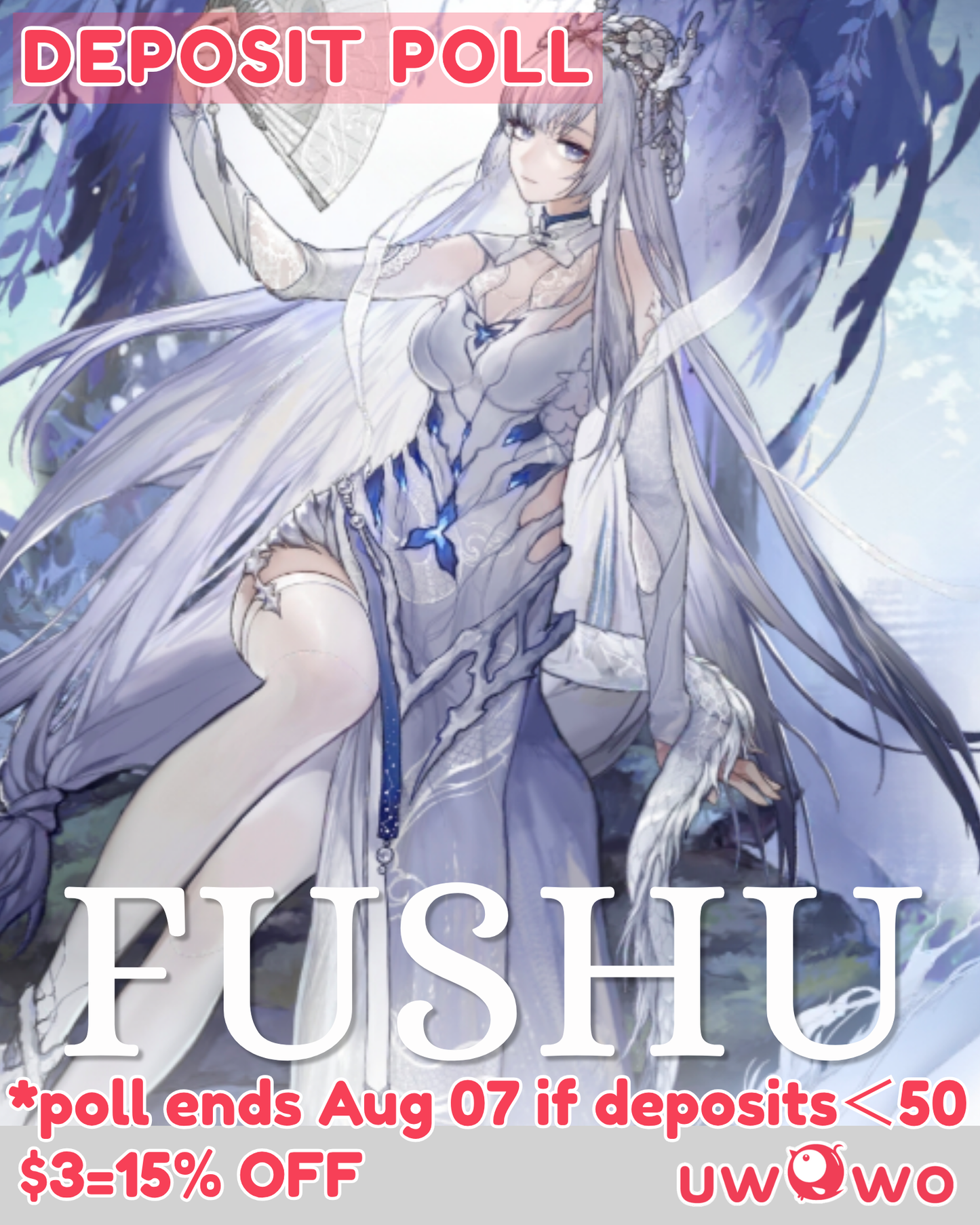 Uwowo Deposit Poll - Game Duet Night Abyss Fushu Cosplay Costume