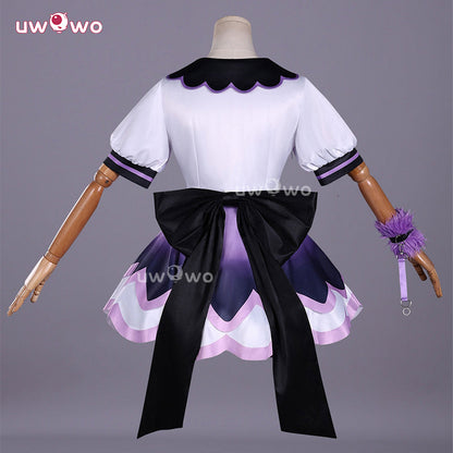 Uwowo Collab Series: Poison Denpa Girl☆Purple Lollipop Anime Needy Girl Overdose Cosplay Costume XS-3XL