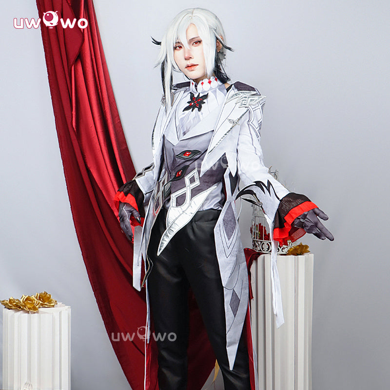 Uwowo Collab Series: Genshin Impact The Knave Arlecchino Cospaly Costume