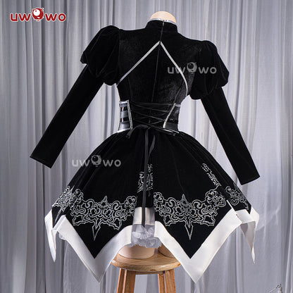 【Special Discount】Uwowo NieR:Automata A2 Past Number Two YoRHa: Pearl Harbor Descent Record Cosplay Costume