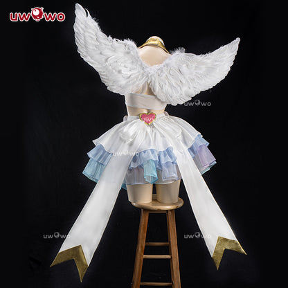 Uwowo Anime New Panty & Stocking with Garterbelt Panty Angel Cosplay Costume S-3XL