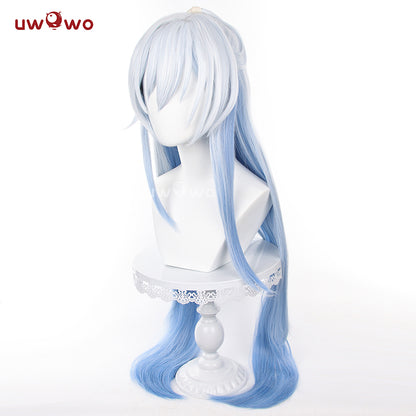 Uwowo Honkai: Star Rail Jing Liu Cosplay Wig Jingliu Long Blue Hair