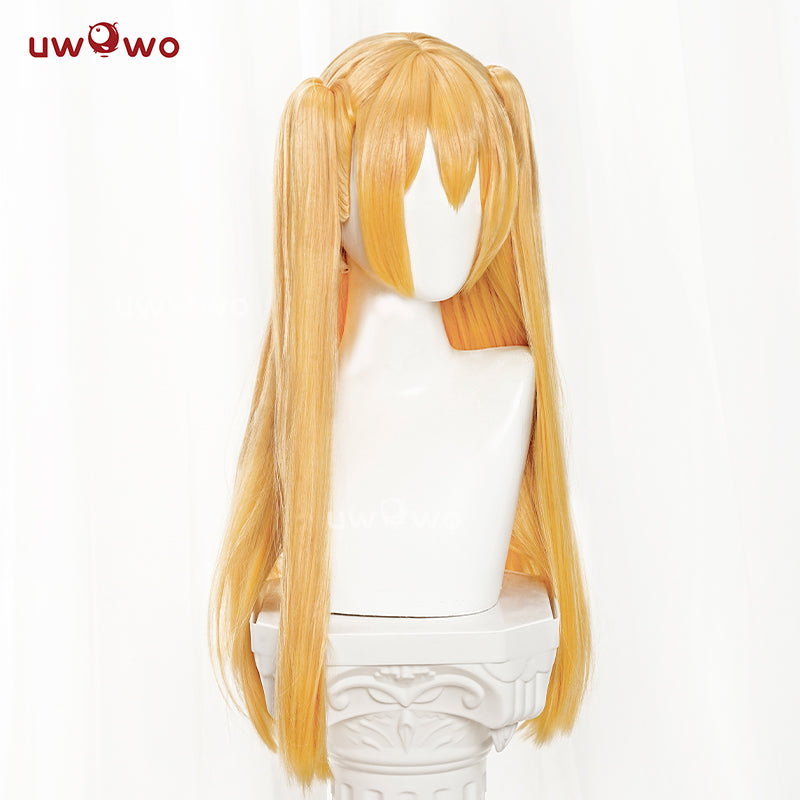 Uwowo Manga 2.5 Dimensional Seduction Lilysa Amano Cosplay Wig Long Yellow Hair