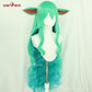 Uwowo League of Legends/LOL: Star Guardian Soraka SG Cosplay Wig Long Green Hair With Ears