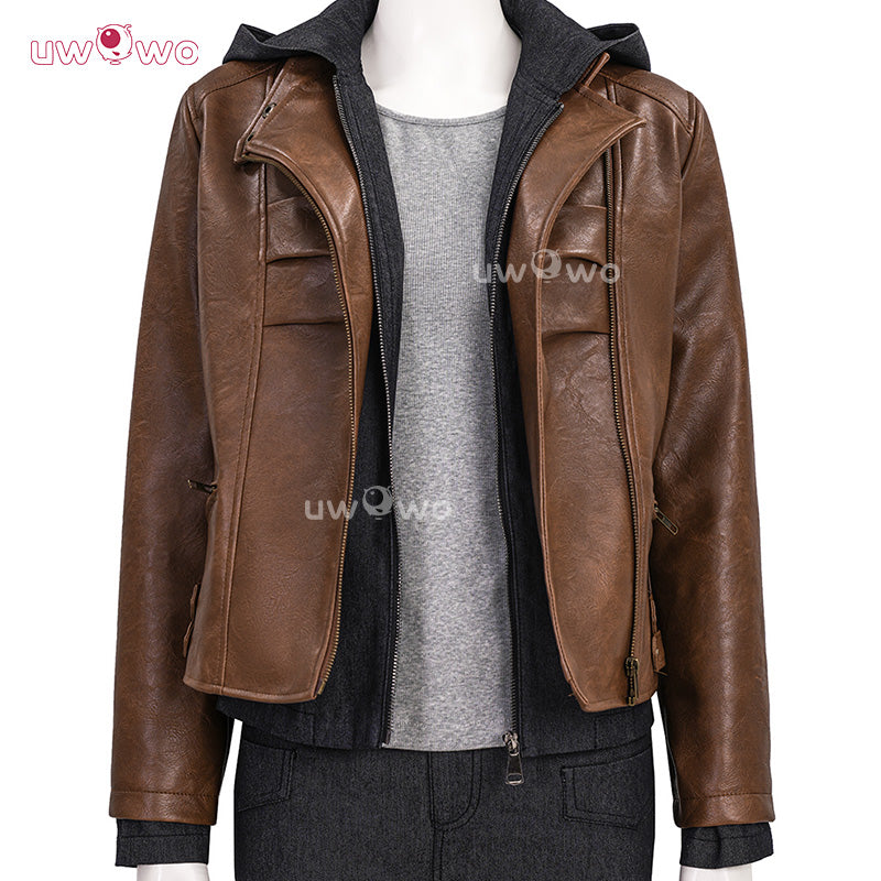 Uwowo Collab Series: Game Sleek Casual Tactical Trench Coat  Female Cosplay Costume XS-3XL