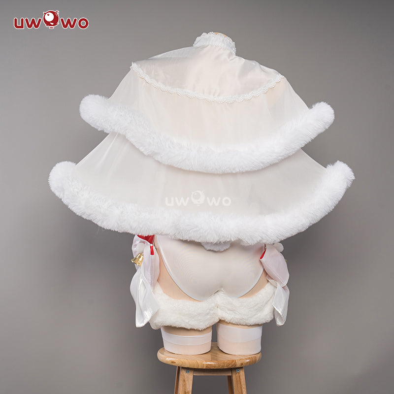 【In Stock】Uwowo V Singer SweetSweets Series White Christmas Cosplay Costume