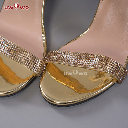 Uwowo Anime Panty & Stocking with Garterbelt Panty Angel Cosplay Shoes