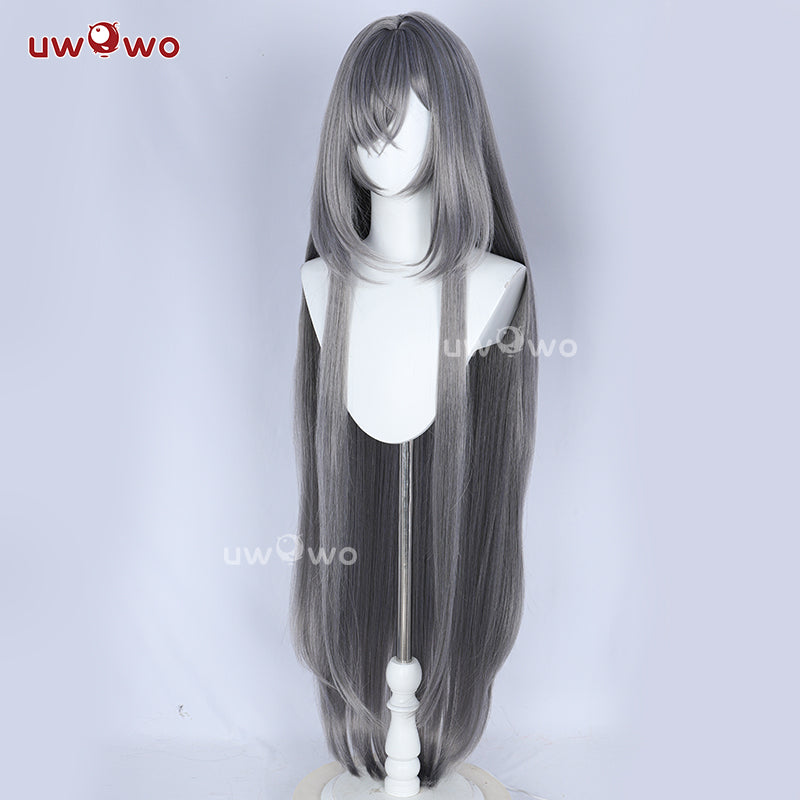 Uwowo Azur Lane  August von Parseval Wig Long Grey Hair