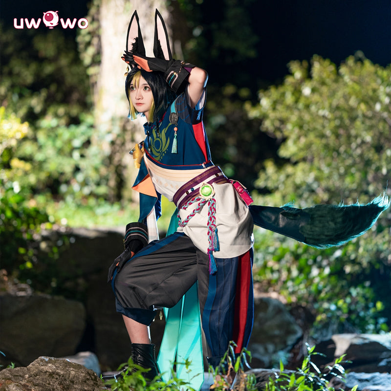 【Pre-sale】Uwowo Collab Series: Game Genshin Impact Sumeru Tighnari Cosplay Costume