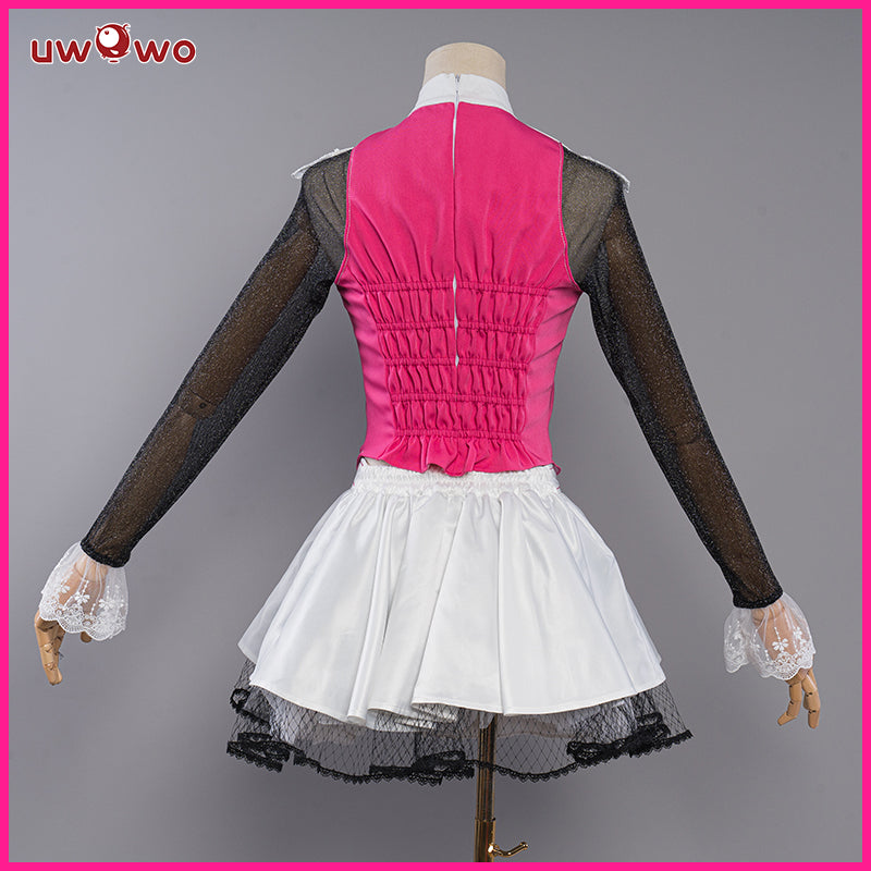 【In Stock】Uwowo Upgrade Draculaura G1 Pink Suit Vampire Anime Female Halloween Cosplay Costumes