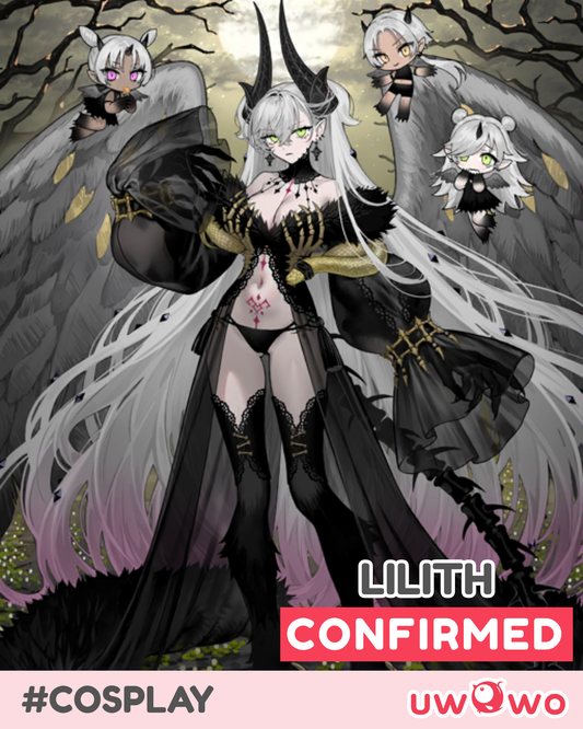 CONFIRMED Uwowo Fate/Grand Order FGO Lilith(Berserker) Stage 3 Cosplay Costume