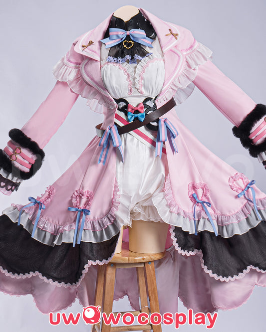 [JAN PRESALE] CONFIRMED Uwowo Arknights Collab Eyjafjalla Fluffy Little Witch Cosplay Costume S-3XL