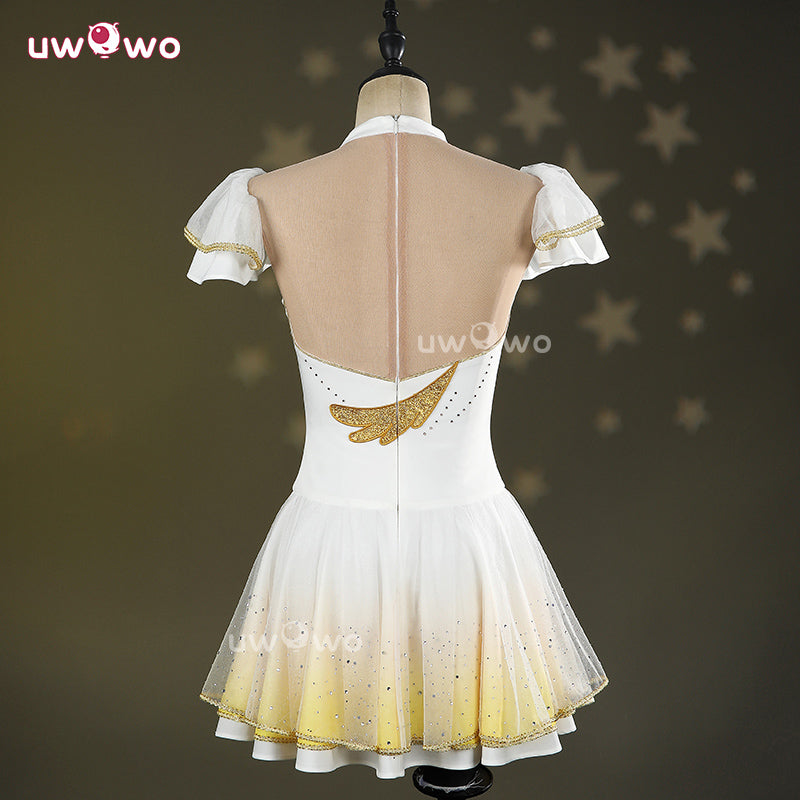 Uwowo Collab Series: Anime Medalist Inori Yuitsuka Skating Outfit Cosplay Costume XS-2XL