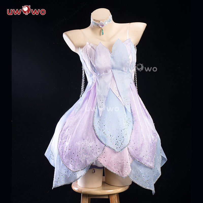 【Pre-sale】Uwowo Genshin Impact Fanart Kokomi Starlit Jellydream Cosplay Costume