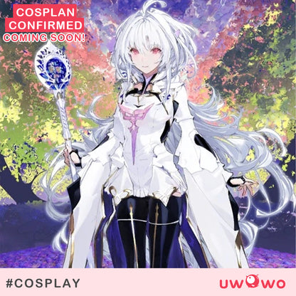 INSTOCK Uwowo Game Fate/Grand Order Merlin Prototype "Lady Avalon" Cosplay Costume