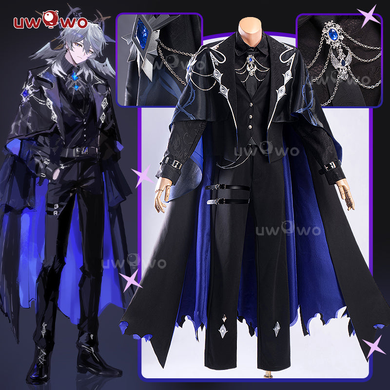 【Pre-sale】Uwowo Game Honkai Star Rail Sunday Black Suit Cosplay Costume