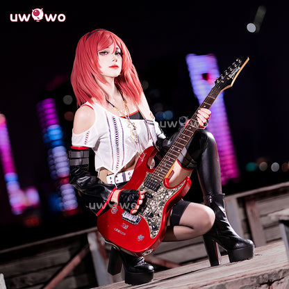 Uwowo Collab Series: Love Live! Maki Nishikino Idolized Rock ver. Cosplay Costume