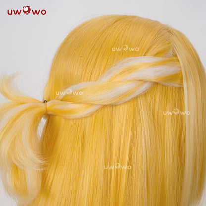 【Pre-sale】UWOWO Game Zenless Zone Zero ZZZ Ju Fufu Cosplay Wig Long Orange Yellow Hair