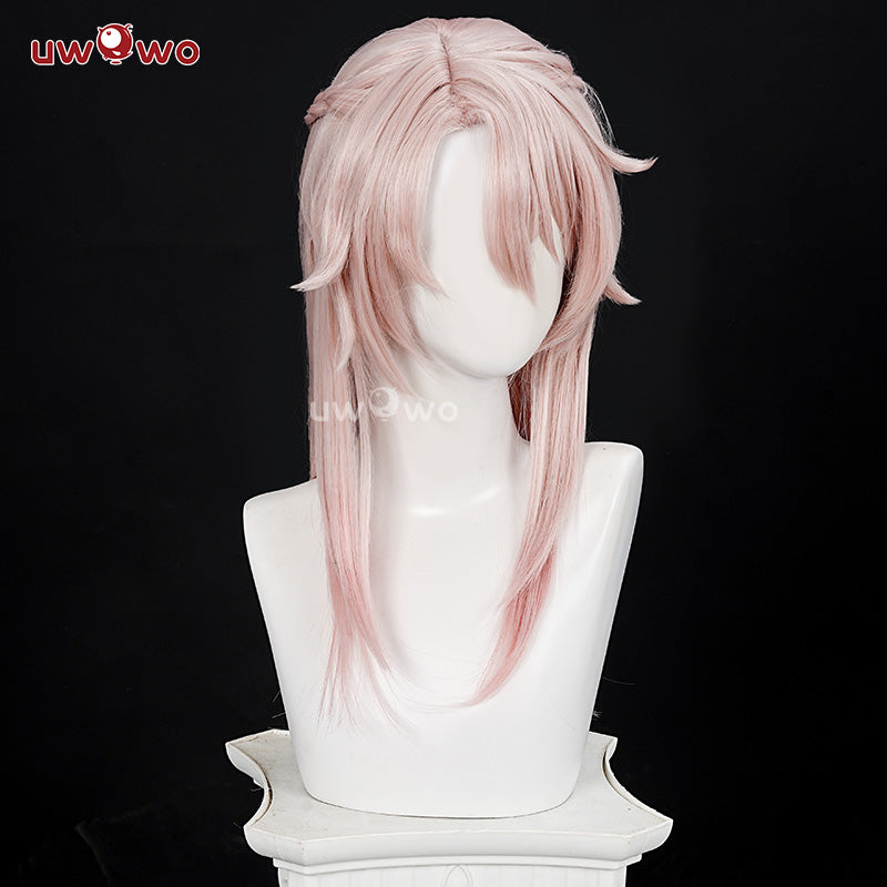 【Pre-sale】Uwowo Honkai: Star Rail Jiao Qiu Jiaoqiu Cosplay Wig Long Light Pink Hair