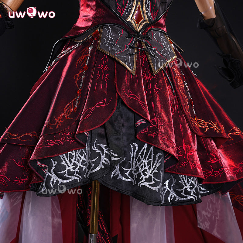 Uwowo Collab Series: Love and Deepspace MC's Combat Outfits Scarlet Passion Abysm Sovereign Cosplay Costume