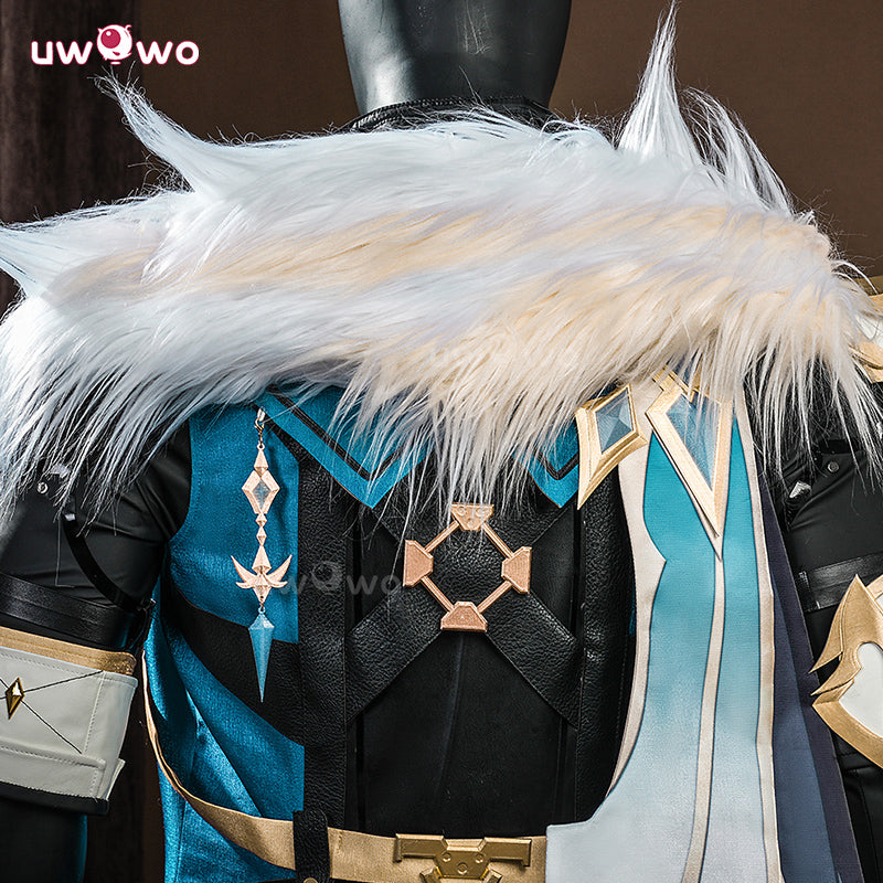 Uwowo Collab Series: Genshin Impact Varka Mondstadt Male Cosplay Costume XS-2XL
