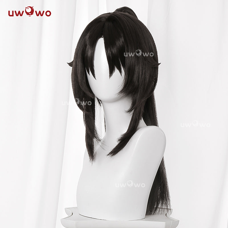 【Pre-sale】Uwowo Game Zenless Zone Zero/ZZZ Nekomata Nekomiya Mana Cosplay Wig  Long Dark Brown Hair