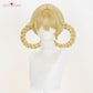 Uwowo Genshin Impact Jahoda Cosplay Wig Middle Green Hair